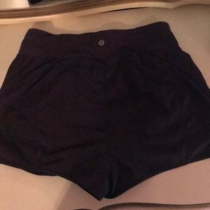 Lulu lemon eggplant color shorts